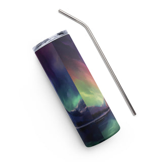 Northern Lights Stainless steel tumbler