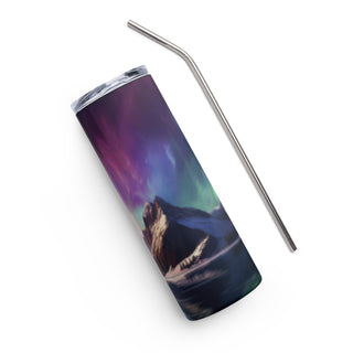 Northern Lights Stainless steel tumbler