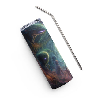 Alien Invasion Stainless steel tumbler