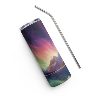 Northern Lights Stainless steel tumbler